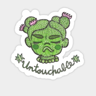 Untouchable Sticker